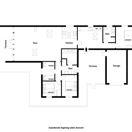 Renovated With 4 Bedrooms 800 Meters From The North Sea Feriehus Thisted